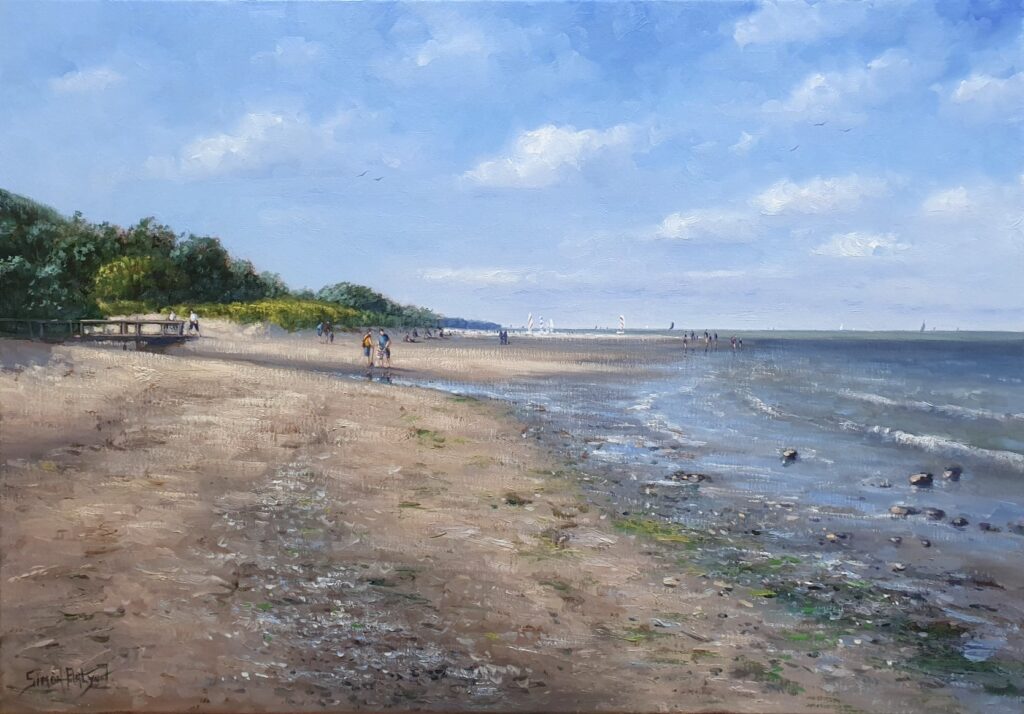 Honfleur Normandië Kunstschilder simon Balyon