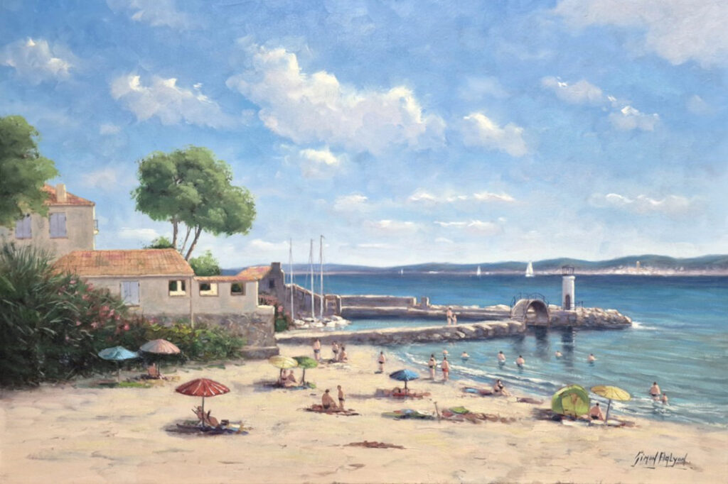 Cote D`Azur Kunstschilder simon Balyon