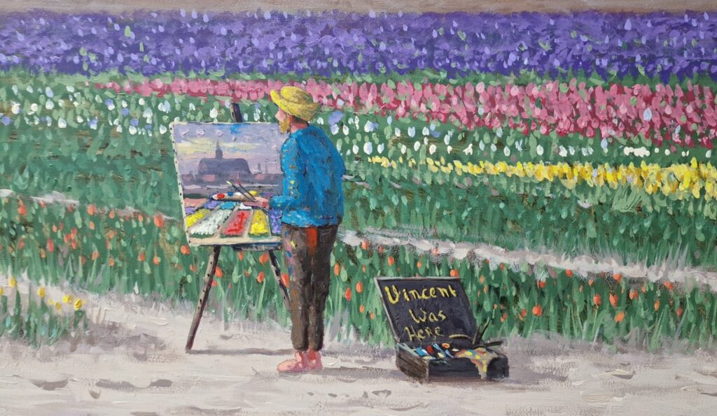 Kunstschilder Kunstenaar Vincent van Gogh Kunstschilder Simon Balyon