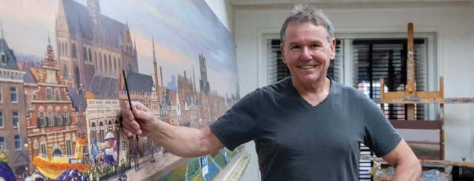 Kunstschilder Simon Balyon Kunstsnaar Schilderij