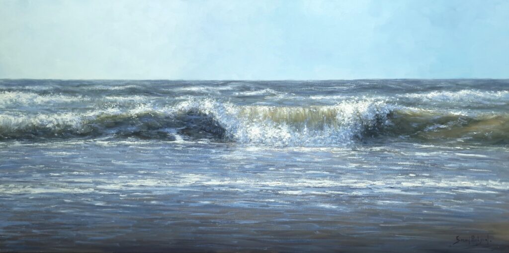 Sonne-Meer-Strand-Dunen-Malerei-Simon-Balyon-2-Sun-Sea-Beach-Dunes-painting-Simon-Balyonzon-zee-strand-duinen-kust-Scheveningen-Katwijk-Noordwijk-Egmond-aan-Zee-schilderij-Simon-Balyon